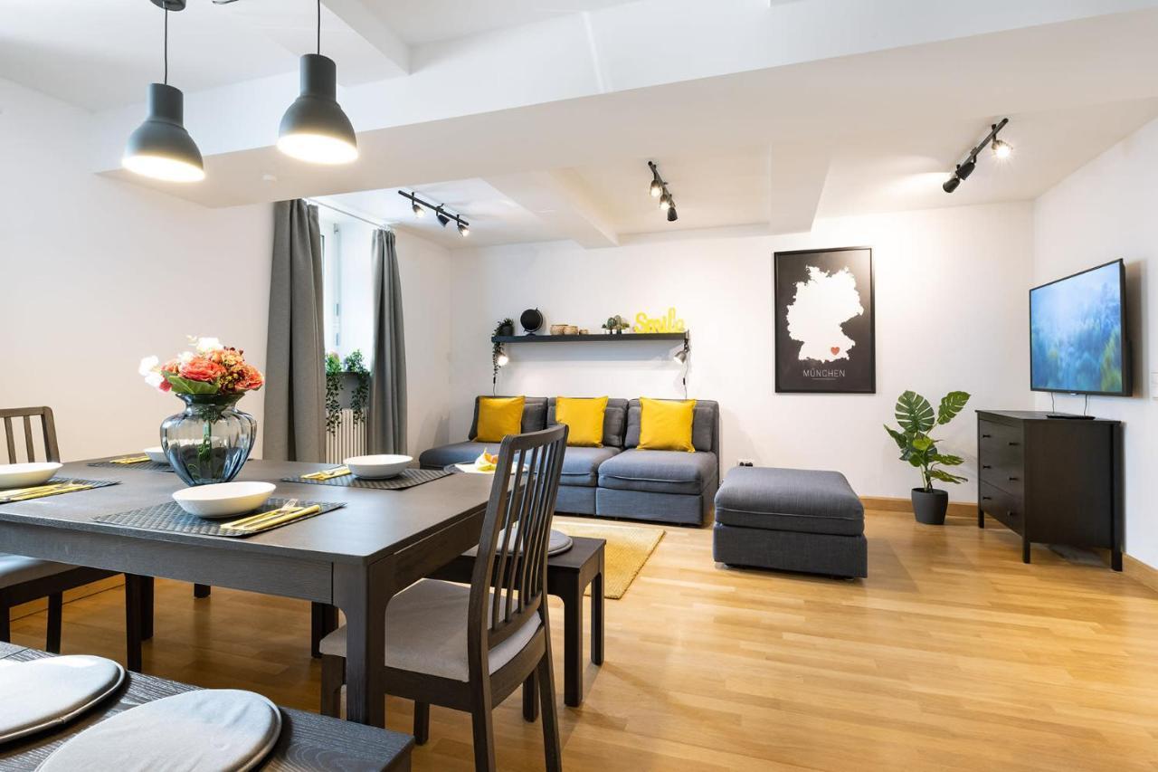 Marienplatz Apartment 2 Bedrooms Living Room Kitchen Munchen Bagian luar foto